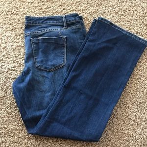 Classic boot cut jeans